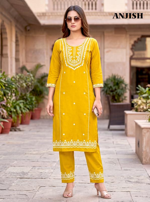 Mukesh anjish kurti cotton wholesale